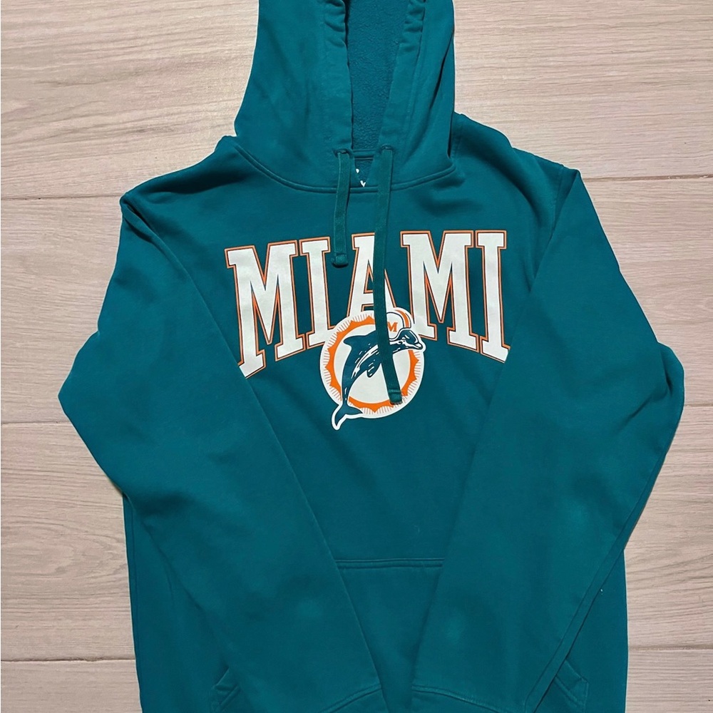 Fanatics Teal Pullover Hoodie